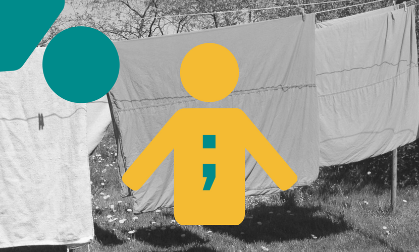 Σεντόνια και φιγούρες με ερωτηματικό